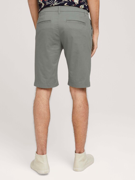 Chino Slim Shorts - Männer - Greyish Shadow Olive Chino Slim Shorts - Männer - Greyish Shadow Olive - 2 - TOM TAILOR Denim