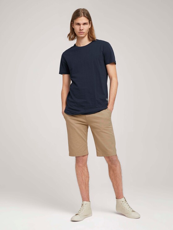 Chino Slim Shorts - Männer - Smoked Beige Chino Slim Shorts - Männer - Smoked Beige - 3 - TOM TAILOR Denim