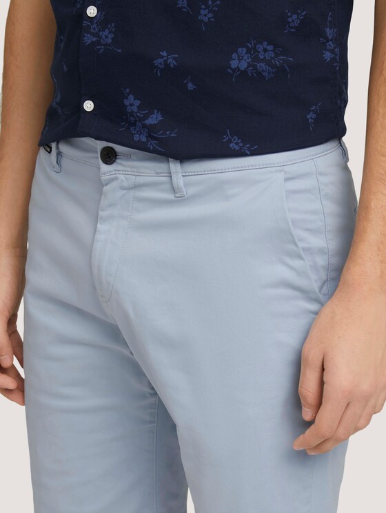 Chino Slim Shorts - Männer - Foggy Blue Chino Slim Shorts - Männer - Foggy Blue - 9 - TOM TAILOR Denim