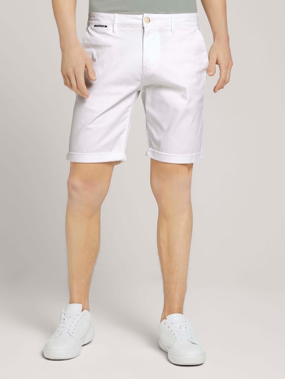 Chino Slim Shorts - Männer - white-trousers Chino Slim Shorts - Männer - white-trousers - 1 - TOM TAILOR Denim