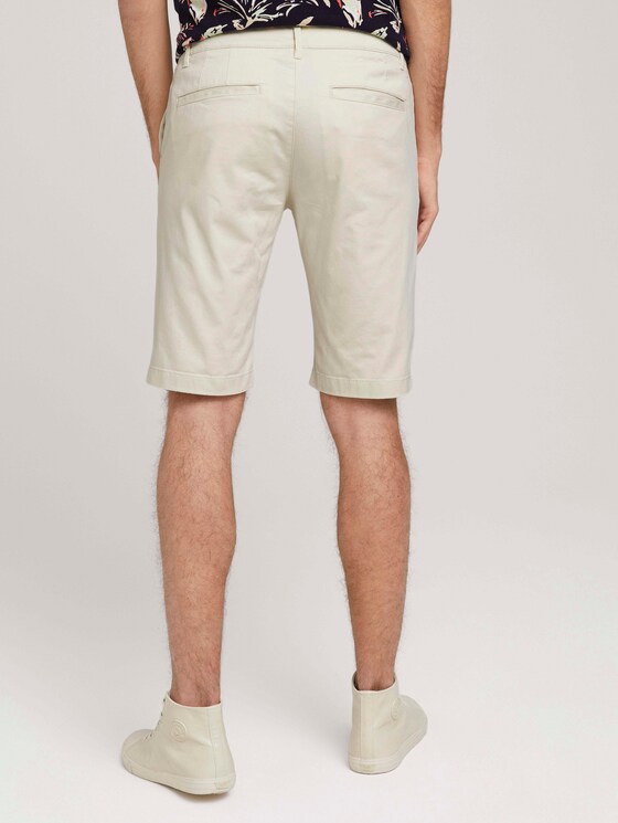 Chino Slim Shorts - Männer - smoke white Chino Slim Shorts - Männer - smoke white - 2 - TOM TAILOR Denim