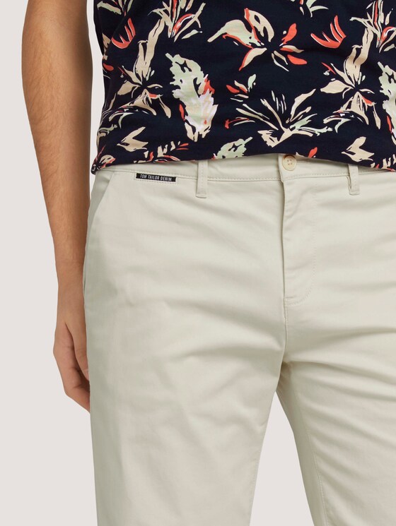 Chino Slim Shorts - Männer - smoke white Chino Slim Shorts - Männer - smoke white - 9 - TOM TAILOR Denim