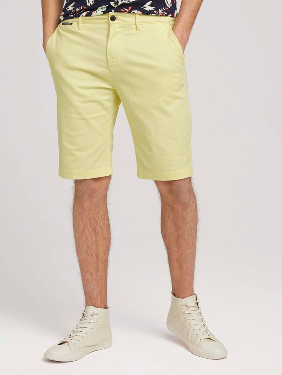Chino Slim Shorts - Männer - cream yellow Chino Slim Shorts - Männer - cream yellow - 1 - TOM TAILOR Denim