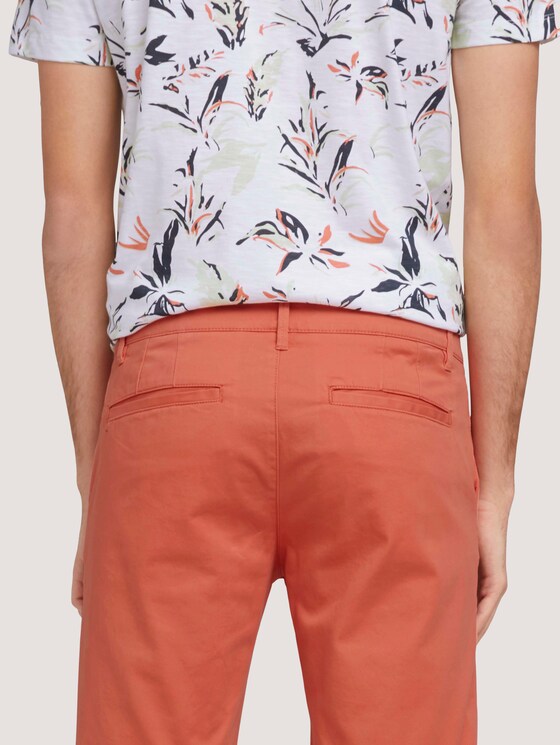 Chino Slim Shorts - Männer - orange lobster Chino Slim Shorts - Männer - orange lobster - 10 - TOM TAILOR Denim