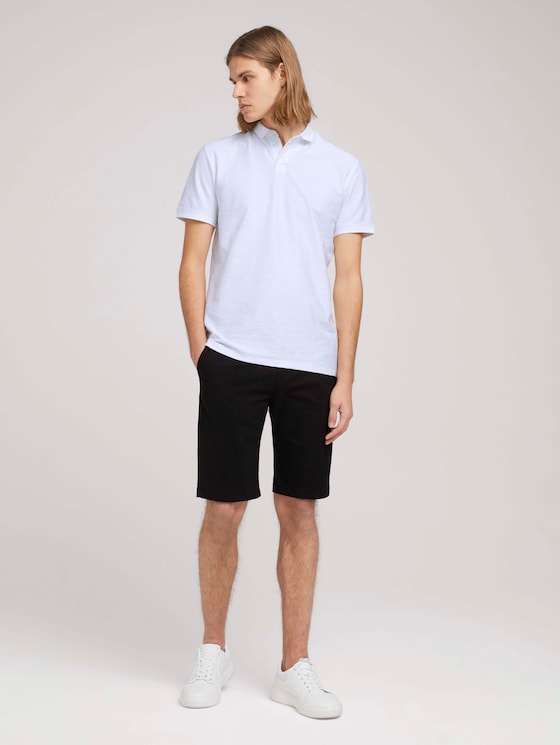 Chino Slim Shorts - Männer - Black Chino Slim Shorts - Männer - Black - 3 - TOM TAILOR Denim