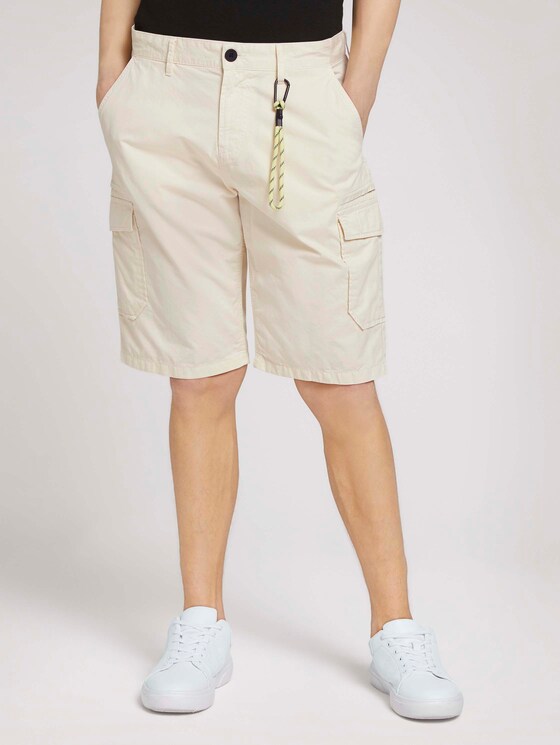 Regular Cargo Shorts - Männer - smoke white Regular Cargo Shorts - Männer - smoke white - 1 - TOM TAILOR Denim