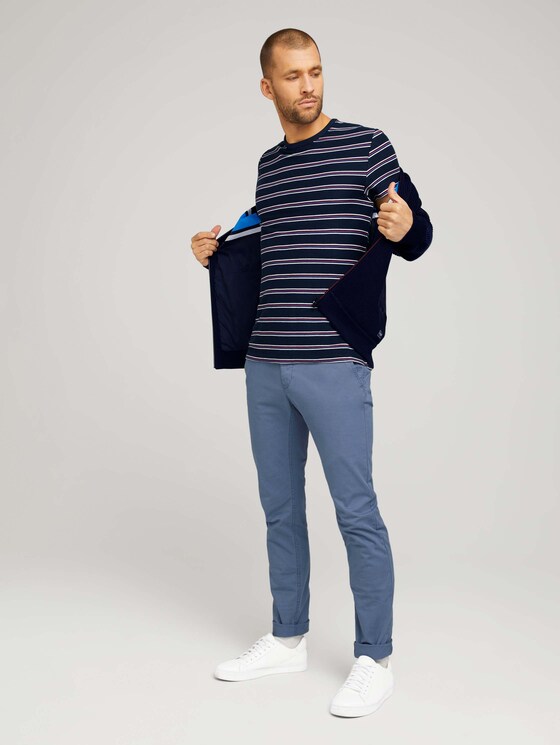 Gestreiftes T-Shirt - Männer - Dark Blue Gestreiftes T-Shirt - Männer - Dark Blue - 3 - TOM TAILOR