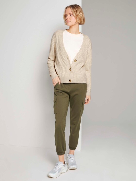 Loose Fit Sweatshirt - Frauen - soft creme beige Loose Fit Sweatshirt - Frauen - soft creme beige - 3 - TOM TAILOR Denim