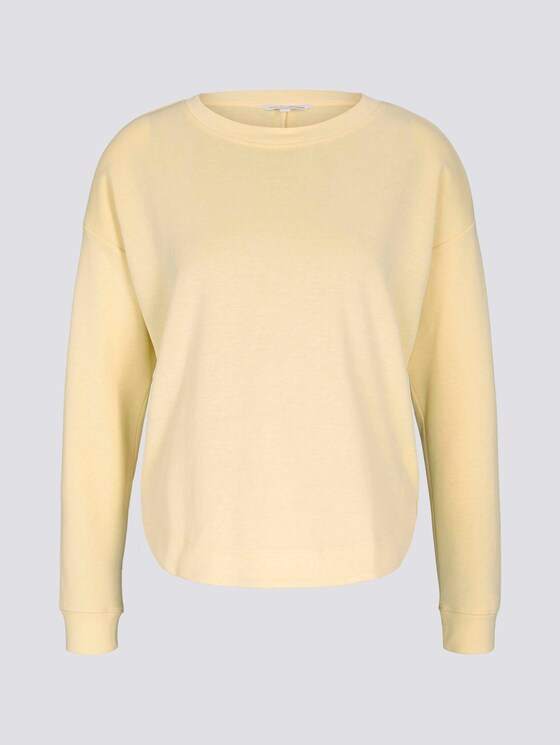 Loose Fit Sweatshirt - Frauen - soft yellow Loose Fit Sweatshirt - Frauen - soft yellow - 7 - TOM TAILOR Denim