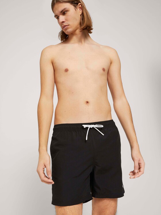 Basic Badeshorts - Männer - Black Basic Badeshorts - Männer - Black - 5 - TOM TAILOR Denim