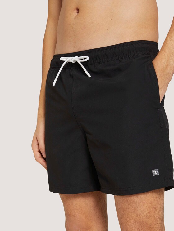 Basic Badeshorts - Männer - Black Basic Badeshorts - Männer - Black - 9 - TOM TAILOR Denim