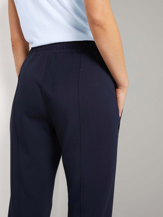Loose Fit Hose mit Tunnelzug - Frauen - Sky Captain Blue Loose Fit Hose mit Tunnelzug - Frauen - Sky Captain Blue - 10 - TOM TAILOR