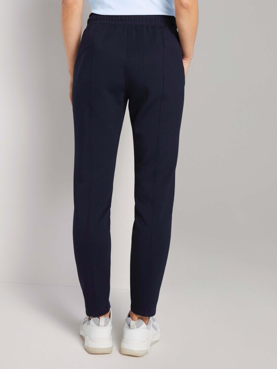 Loose Fit Hose mit Tunnelzug - Frauen - Sky Captain Blue Loose Fit Hose mit Tunnelzug - Frauen - Sky Captain Blue - 2 - TOM TAILOR