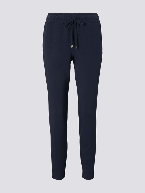 Loose Fit Hose mit Tunnelzug - Frauen - Sky Captain Blue Loose Fit Hose mit Tunnelzug - Frauen - Sky Captain Blue - 7 - TOM TAILOR