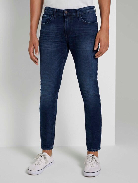 Slim Piers Jeans - Männer - Clean Dark Stone Blue Denim Slim Piers Jeans - Männer - Clean Dark Stone Blue Denim - 1 - TOM TAILOR Denim