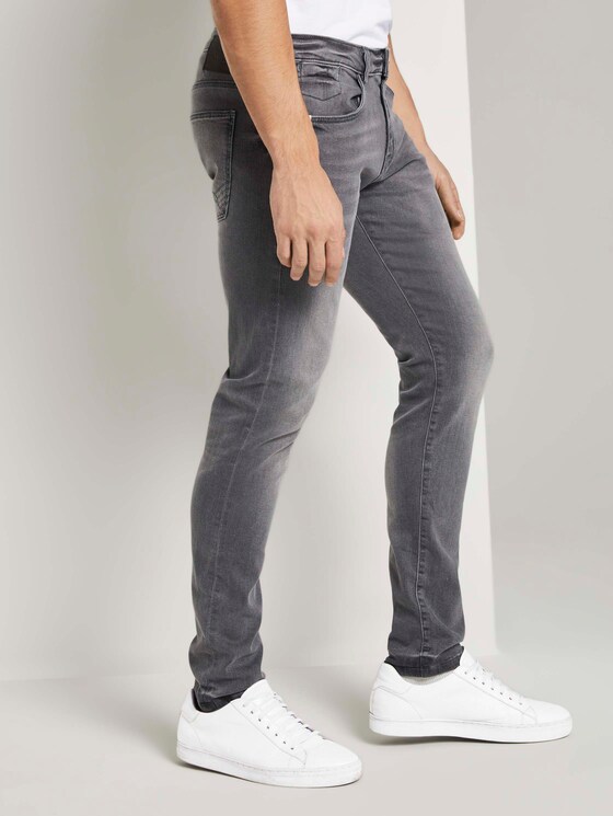 Troy Slim Jeans - Männer - clean mid stone grey denim Troy Slim Jeans - Männer - clean mid stone grey denim - 11 - TOM TAILOR
