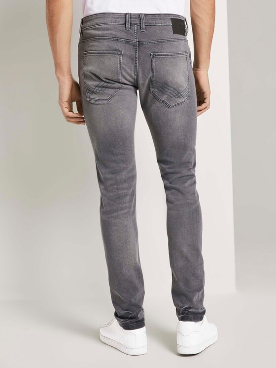 Troy Slim Jeans - Männer - clean mid stone grey denim Troy Slim Jeans - Männer - clean mid stone grey denim - 2 - TOM TAILOR