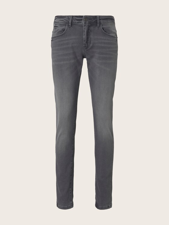 Troy Slim Jeans - Männer - clean mid stone grey denim Troy Slim Jeans - Männer - clean mid stone grey denim - 7 - TOM TAILOR