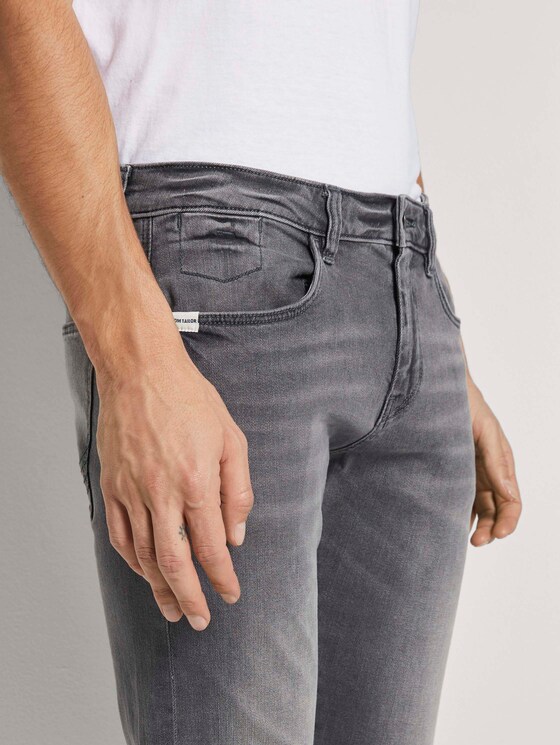 Troy Slim Jeans - Männer - clean mid stone grey denim Troy Slim Jeans - Männer - clean mid stone grey denim - 9 - TOM TAILOR