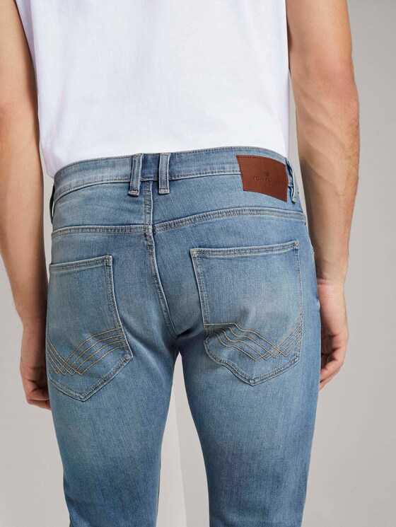 Troy Slim Jeans - Männer - light stone wash denim Troy Slim Jeans - Männer - light stone wash denim - 9 - TOM TAILOR