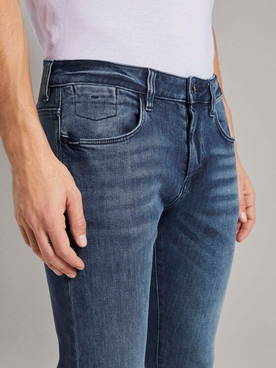 Troy Slim Jeans - Männer - mid stone wash denim Troy Slim Jeans - Männer - mid stone wash denim - 9 - TOM TAILOR