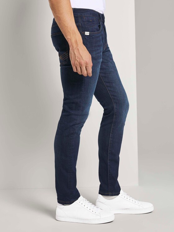 Troy Slim Jeans - Männer - dark stone wash denim Troy Slim Jeans - Männer - dark stone wash denim - 11 - TOM TAILOR