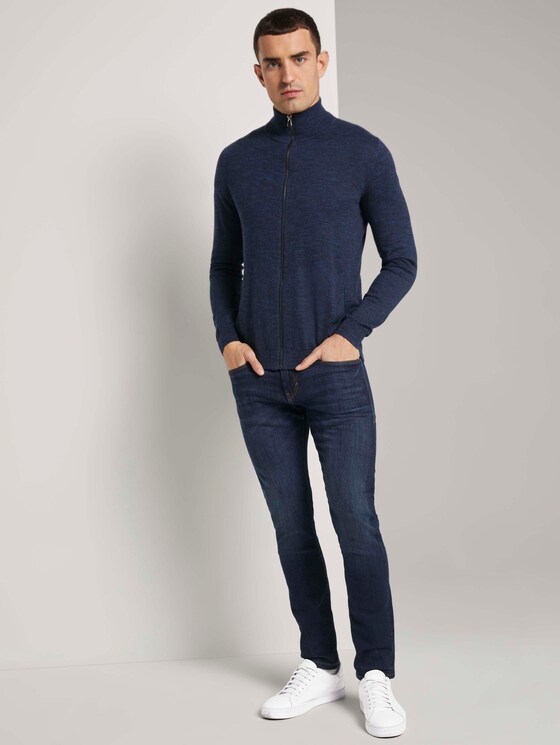 Troy Slim Jeans - Männer - dark stone wash denim Troy Slim Jeans - Männer - dark stone wash denim - 3 - TOM TAILOR