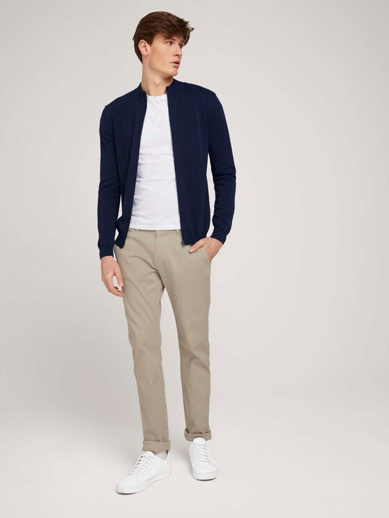 Basic Jacke mit Stehkragen - Männer - Dark Blue Basic Jacke mit Stehkragen - Männer - Dark Blue - 3 - TOM TAILOR