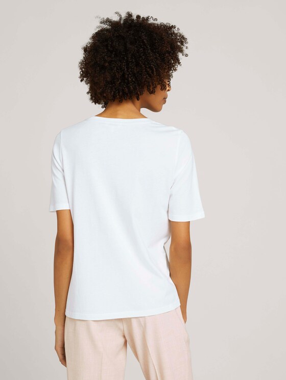 T-Shirt mit Print - Frauen - Whisper White T-Shirt mit Print - Frauen - Whisper White - 2 - Mine to five