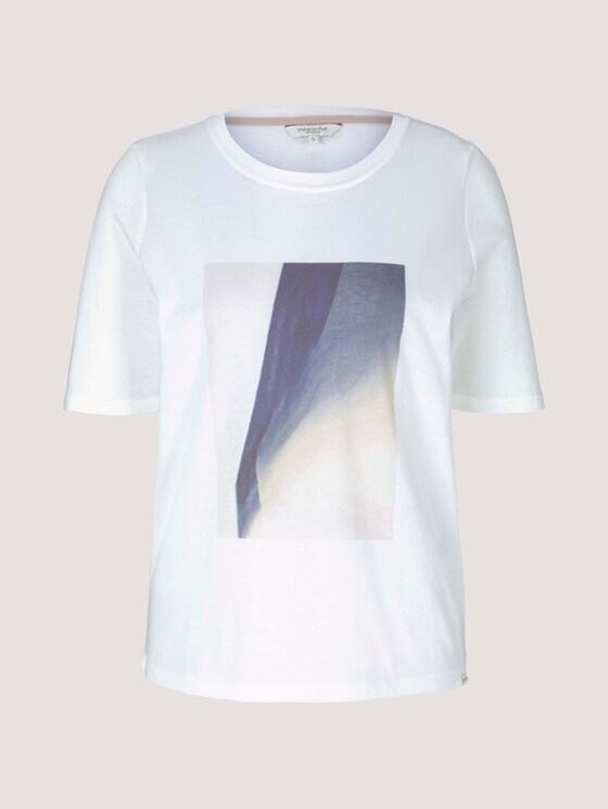 T-Shirt mit Print - Frauen - Whisper White T-Shirt mit Print - Frauen - Whisper White - 7 - Mine to five