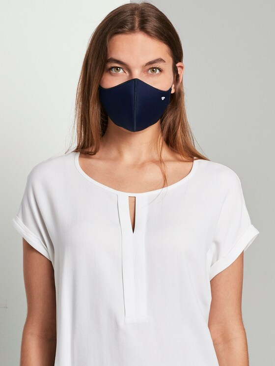 Stoffmaske wiederverwendbar - Männer - Sky Captain Blue Stoffmaske wiederverwendbar - Männer - Sky Captain Blue - 1 - TOM TAILOR