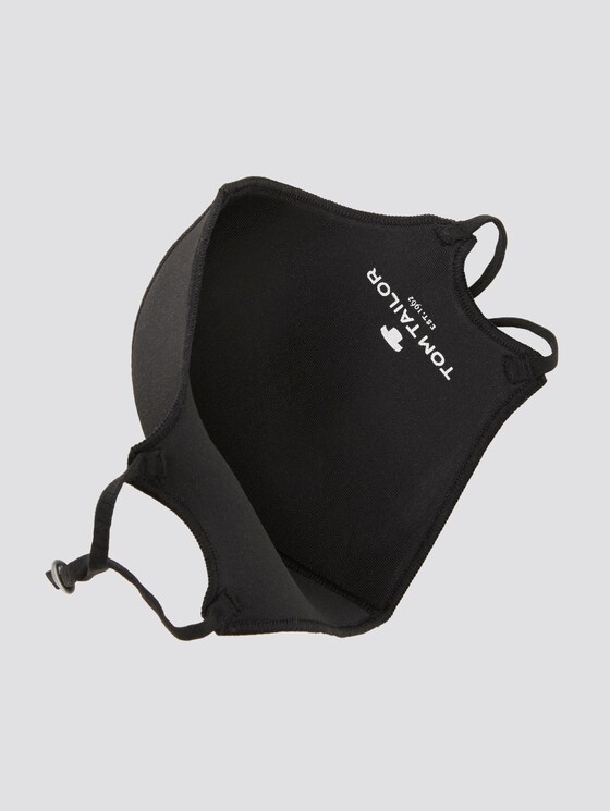 Stoffmaske wiederverwendbar - Männer - Black Stoffmaske wiederverwendbar - Männer - Black - 16 - TOM TAILOR