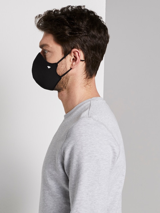 Stoffmaske wiederverwendbar - Männer - Black Stoffmaske wiederverwendbar - Männer - Black - 5 - TOM TAILOR