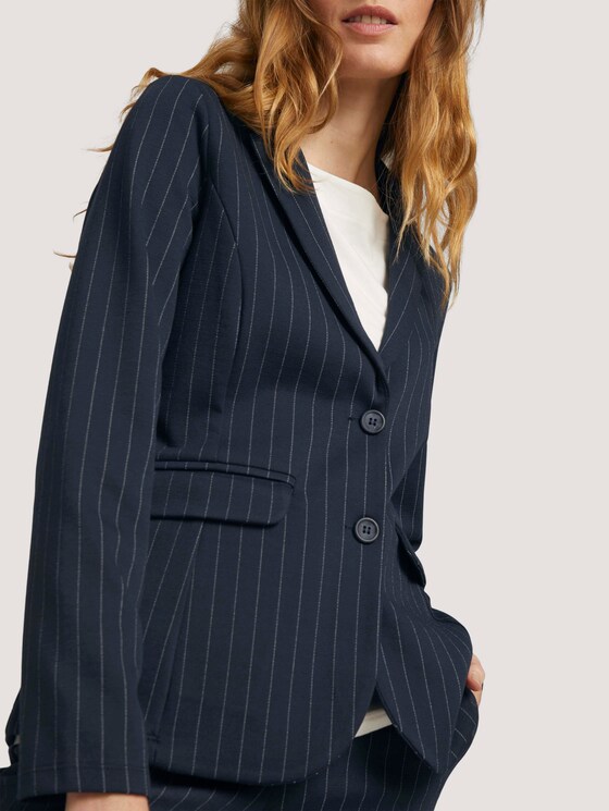 gestreifter Blazer - Frauen - navy pin stripe gestreifter Blazer - Frauen - navy pin stripe - 9 - TOM TAILOR