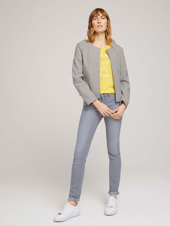 T-Shirt mit Bio-Baumwolle - Frauen - smooth yellow T-Shirt mit Bio-Baumwolle - Frauen - smooth yellow - 3 - TOM TAILOR