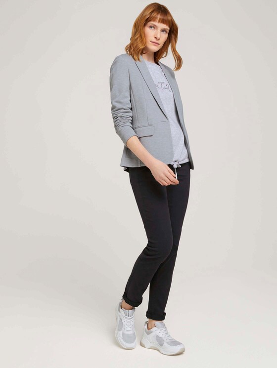 Sweatshirt mit Bio-Baumwolle - Frauen - comfort grey melange Sweatshirt mit Bio-Baumwolle - Frauen - comfort grey melange - 3 - TOM TAILOR