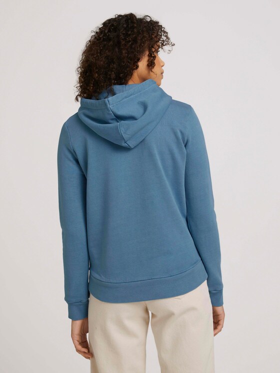Basic Hoodie - Frauen - soft mid blue Basic Hoodie - Frauen - soft mid blue - 2 - TOM TAILOR Denim