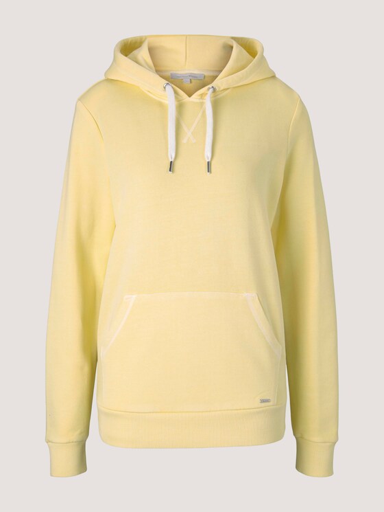 Basic Hoodie - Frauen - soft yellow Basic Hoodie - Frauen - soft yellow - 7 - TOM TAILOR Denim