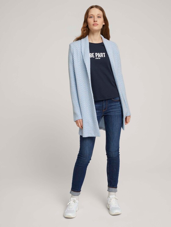 T-Shirt mit Bio-Baumwolle - Frauen - Sky Captain Blue T-Shirt mit Bio-Baumwolle - Frauen - Sky Captain Blue - 3 - TOM TAILOR Denim