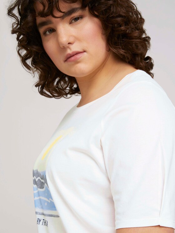 T-Shirt aus Bio-Baumwolle - Frauen - Whisper White T-Shirt aus Bio-Baumwolle - Frauen - Whisper White - 10 - My True Me