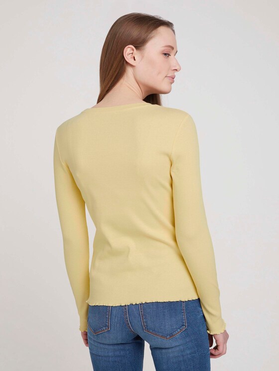 Langarmshirt - Frauen - soft yellow Langarmshirt - Frauen - soft yellow - 2 - TOM TAILOR Denim