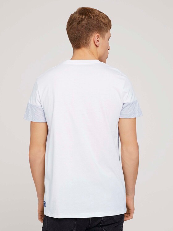Tshirt mit Brusttasche - Männer - Light Stone Grey Melange Tshirt mit Brusttasche - Männer - Light Stone Grey Melange - 2 - TOM TAILOR Denim