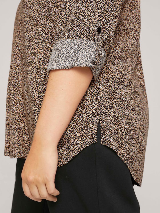 Pleated blouse - Women - multicolor dot design Pleated blouse - Women - multicolor dot design - 10 - My True Me