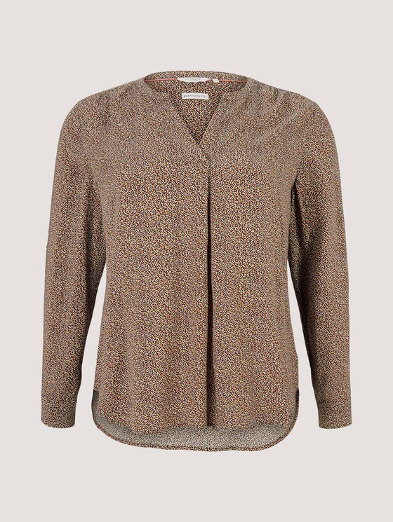 Pleated blouse - Women - multicolor dot design Pleated blouse - Women - multicolor dot design - 7 - My True Me