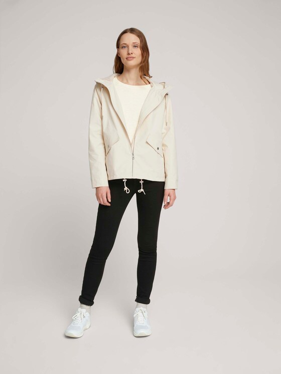 Übergangsjacke mit recyceltem Polyester - Frauen - light beige Übergangsjacke mit recyceltem Polyester - Frauen - light beige - 3 - TOM TAILOR Denim