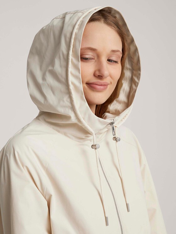 Übergangsjacke mit recyceltem Polyester - Frauen - light beige Übergangsjacke mit recyceltem Polyester - Frauen - light beige - 9 - TOM TAILOR Denim