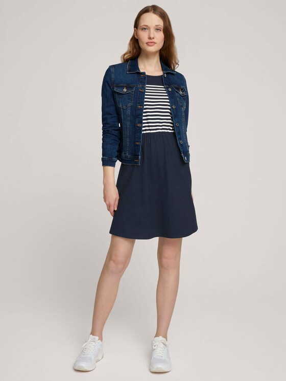 Jersey Minikleid - Frauen - Sky Captain Blue Jersey Minikleid - Frauen - Sky Captain Blue - 3 - TOM TAILOR Denim