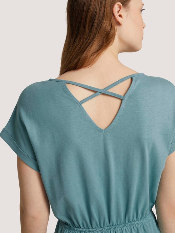 Jersey Minikleid - Frauen - Mineral Stone Blue Jersey Minikleid - Frauen - Mineral Stone Blue - 10 - TOM TAILOR Denim