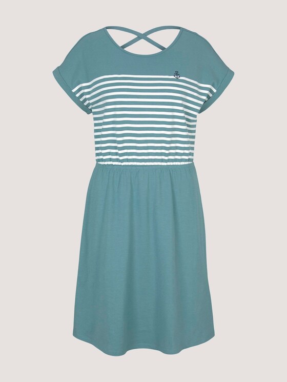 Jersey Minikleid - Frauen - Mineral Stone Blue Jersey Minikleid - Frauen - Mineral Stone Blue - 7 - TOM TAILOR Denim