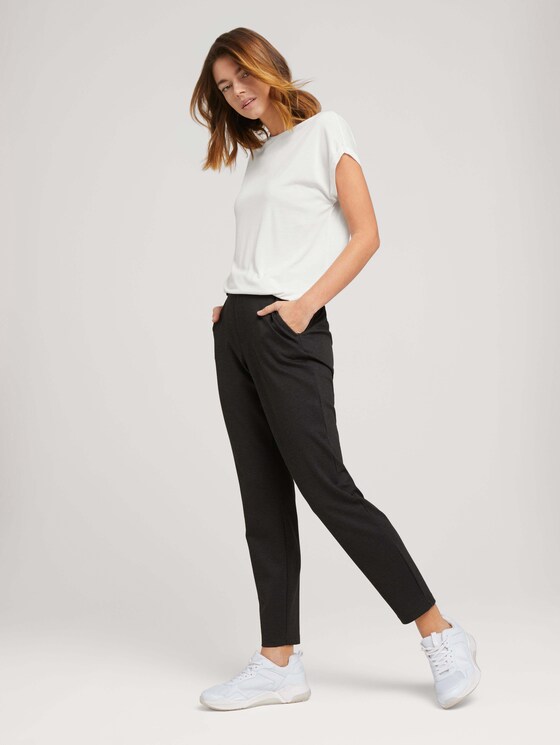 Fließendes Basic T-Shirt - Frauen - Gardenia White Fließendes Basic T-Shirt - Frauen - Gardenia White - 3 - TOM TAILOR Denim